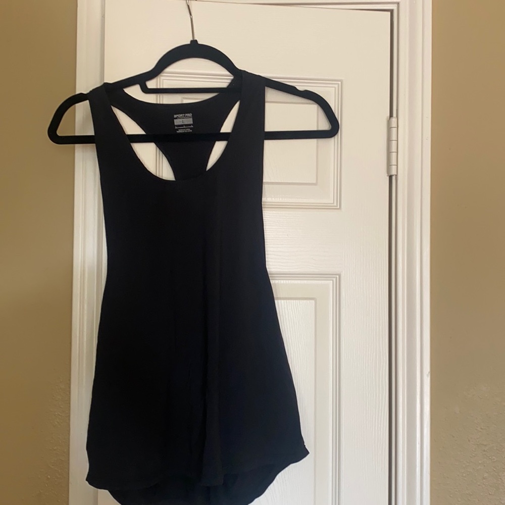 Athletic compression tank top
